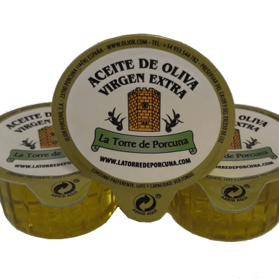 tarrinas aceite de oliva virgen extra