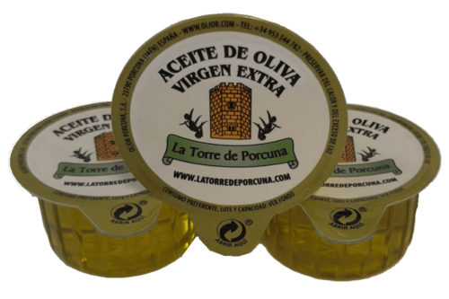 tarrinas aceite de oliva virgen extra